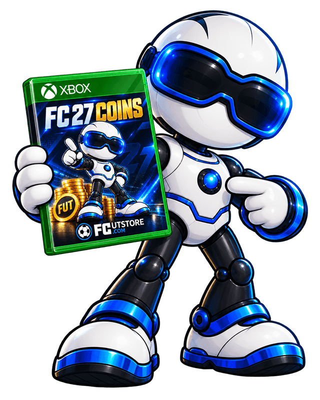 FC 27 Xbox coins robot and case product preview